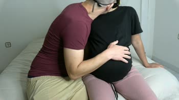 Pregnant English Teacher Seduces Boss in Steamy Tit-Sucking & Bukkake Extravaganza with Yellow Phantom Castle