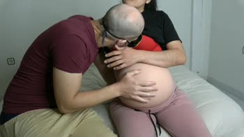 Pregnant English Teacher Seduces Boss in Steamy Tit-Sucking & Bukkake Extravaganza with Yellow Phantom Castle