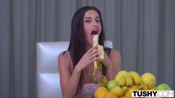 TUSHY Naughty Natasha Can't Control Her Anal Cravings