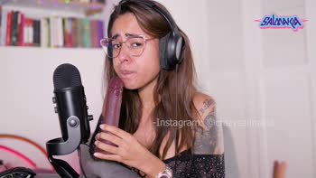 Salmakia's Sensual ASMR Blowjob & Masturbation