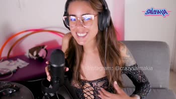 Salmakia's Sensual ASMR Blowjob & Masturbation
