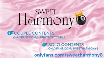 Sweet Harmony8 Teases Boyfriend with Fingered Bliss on Webcam