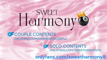 Sweet Harmony8 Teases Boyfriend with Fingered Bliss on Webcam