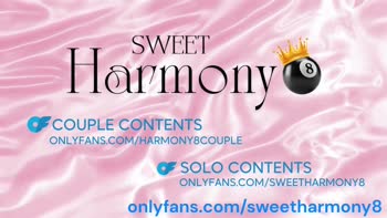 Sweet Harmony8 Teases Boyfriend with Fingered Bliss on Webcam
