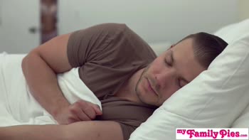Prank Backfires for keeping Horny Alex Coal off of Stepbro's Dick for Creampie