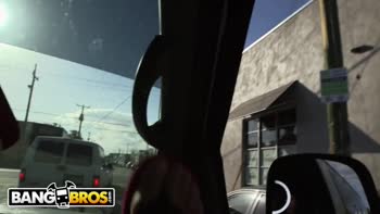 Curvy Roxii Blair's Big Ass and Big Tits Ride on Bang Bus