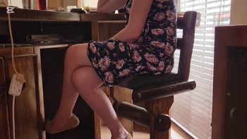 Quick cheating standing missionary with my friends wife while he is in the bathroom
