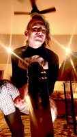 DegenerateCD's Sissy Crossdresser Rides Dildo to Ecstasy
