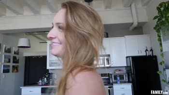 Daisy Stone's Step Sis Swallow for Cash
