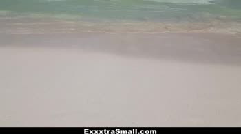 ExxxtraSmall - Cutie Fucked in Rainbow Swimsuit