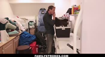 Ryan McLane's Step Dad Desires Alice March's Teen (18+) Thighs