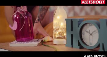 Anya Krey's Sultry Lesbian Escapades: Petite Passion and Toys