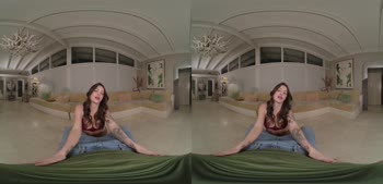 Maddy May's Tattooed Temptation: A Steamy VR Fuck Show