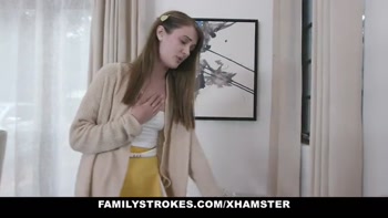 Family Strokes - Skinny Teen (18+) Lets Step Grandpa Fuck Her