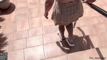 Sex_Associates - My Remote Control Toy Makes Her Squirt in Public Cafe POV