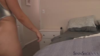 Sinn Sage Teases in Lingerie: A Sensual Lesbian Fantasy