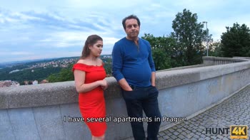 Steve Q Seduces Curvy Brunette Serina Gomez in Czech Reality Pickup