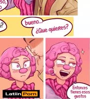 LatiinPorn's Cartoon Seduction: Clown Girl vs. Powerpuff's Big Dick