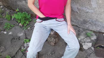 Lesbian_illusion's Risky Delight: Lunch Break Orgasm in Public