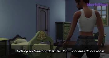 Morissims' Steamy Step Fantasy: FFM Threesome Animation