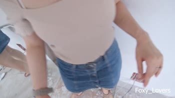 Foxy_Lovers' Cheating Secret: Blonde Teen (18+)'s Brother-In-Law Creampie