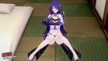 AmathGameAnimation - Acheron's Sensual Seduction in 60FPS POV Porn