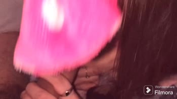 BellaRosay Sucks The Hell Out Of A Monster Dick