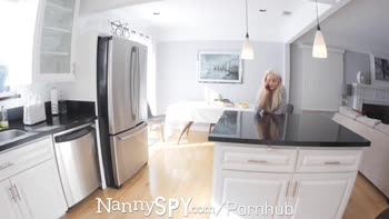 Logan Pierce Fucks Blonde Nanny Elsa Jean in Scorching Step Fantasy