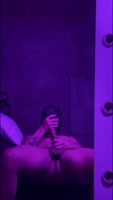 OffJhonna's Jovial Jerk-Off Show: Big Cock, Huge Cum Shot