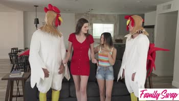 Lulu Chu & Fiona Frost Sizzle in Cosplay Cock-Thrillers with Will Pounder