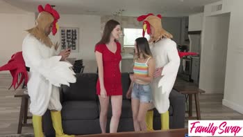 Lulu Chu & Fiona Frost Sizzle in Cosplay Cock-Thrillers with Will Pounder