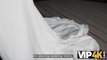 VIP4K. A wedding in Prague and a sexy bride
