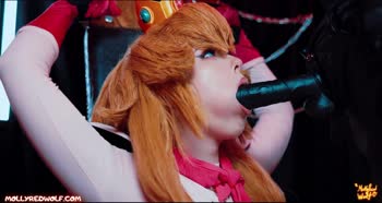MollyRedWolf's Mario Mayhem: BBC Bondage Cosplay Creampie