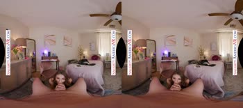 Penelope Kay Seduces Kyle Mason in Taboo VR Threeway
