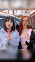 Two Amateur Lesbians Don’t Mind Their First Threesome With a Stranger