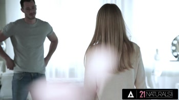 Nancy Ace Surrenders to Her Man's Hungry Cock in a Blowjob Frenzy
