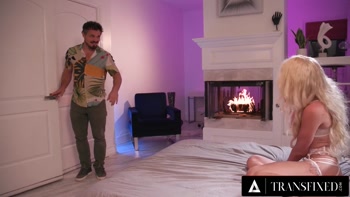 Old Man's Secret Desire: Fucking His Trans Girlfriend's Best Friend
