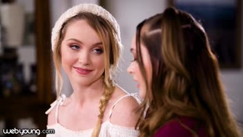 Aften Opal and Nikole Nash Savor Steamy College Lesbians' Rendezvous