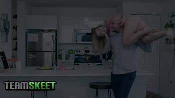 Kara Lee's Petite Perfection: Fitting A Monster Cock In Her Tight Blonde Pussy