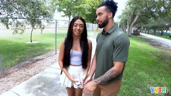 Nervous Cutie Bianca's First Time in Porn - A Wild Ride