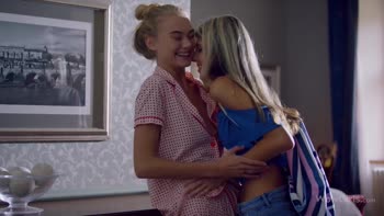 Gina Gerson and Nancy A in Russian Lesbians' Sizzling Pussy Licking Session