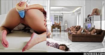 Amirah Adara's Clone Orgy Fantasy: Cum-Filled Fun