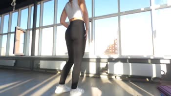 Belovefree's Sweat-Induced Seduction: POV Workout Fuck