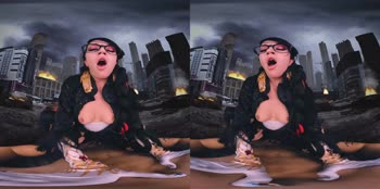 Alex Coal Unleashes Her Bayonetta Passion in Immersive VR Porn