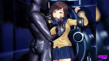 Cyborg Babe's Squirt Overload with Mechanical Stroker