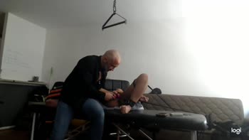 Fit Daddy's Ebony Goddess Squirting Orgasm Torture