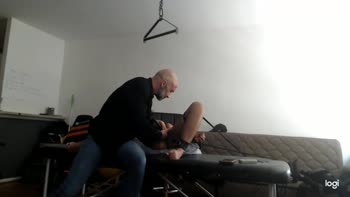 Fit Daddy's Ebony Goddess Squirting Orgasm Torture