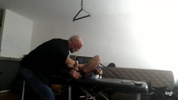 Fit Daddy's Ebony Goddess Squirting Orgasm Torture
