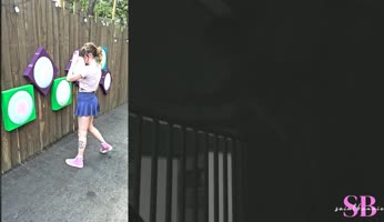 Saintbunnie's Sunny Flirtation: Balcony Blowjobs in Florida