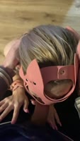 Viola Alaska's Masked Pleasure: Handcuffed Blowjob & Deepthroat